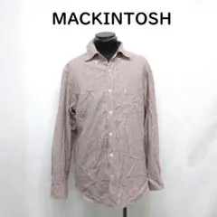 MY3709▲MACKINTOSH▲マッキントッシュ 長袖シャツ ストライプLLのサムネイル