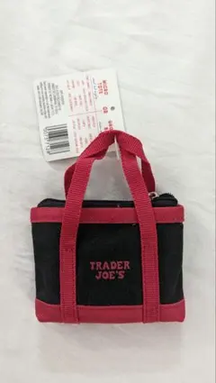 トレーダージョーズ　小型エコバッグ　黒
