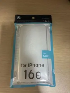 iPhone16e ソフトケース　クリア　新品未使用