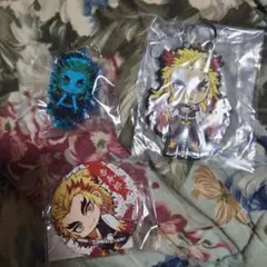 煉獄杏寿郎 アクリルキーホルダーなど 3点セット