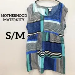 MOTHERHOOD MATERNITY 【S/M】ノースリーブ　ブラウス
