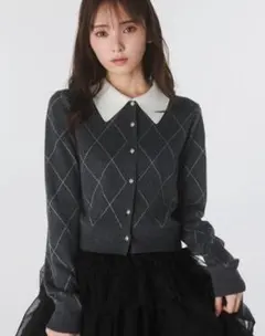snidel 【USAGI ONLINE限定】アーガイルチェックカーディガン - メルカリ
