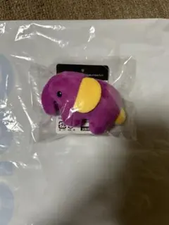 ドムドムハンバーガーちいさな ぬいぐるみバッジ ピンク GiGO限定