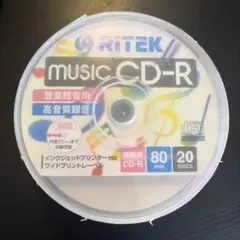RiTEK ライテック music CD-R 音楽録音用