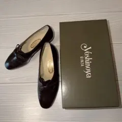 銀座ヨシノヤ パンプス ダークブラウン 22cmのサムネイル