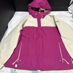 美品PHENIXフェニックス スキーウェアM上ジャケット　ピンク白レディース