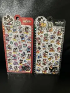 正規品　Disney ミッキー＆フレンズ ボンボンドロップシール2枚