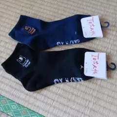 夏目友人帳　ニャンコ先生　靴下　2つ