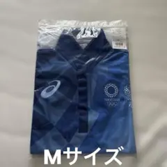 新品未開封　東京2020 オリパラ　asicsポロシャツ Mのサムネイル