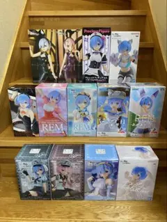 超メルカリ市値下げ】リゼロ まとめ売り フィギュア 19体セット レム