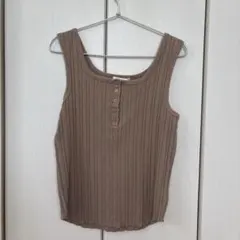 Wcloset ヘンリーネックタンクトップのサムネイル