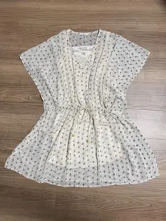 【le.coeur blanc】シフォンチュニック 美品のサムネイル
