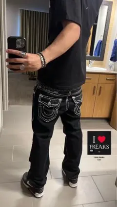 【確実正規品】True Religion RICKY BIG T デニムパンツのサムネイル
