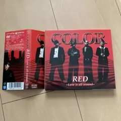 【即購入ok!!】COLOR (EXILE ATSUSHI)『RED』DVD付