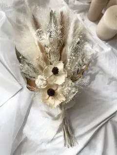 パームフラワー　ドライフラワー　ブーケ　スワッグ