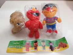 セサミストリート ぬいぐるみ2 ボールチェーン付き 3種セット