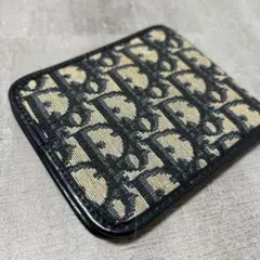 【希少✨トロッター/ユニセックス】クリスチャンディオール　二つ折り財布　黒　人気