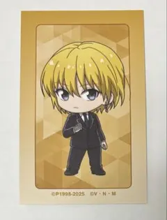 HUNTER×HUNTER ちびきゃら スーツ イラストカード クラピカ①