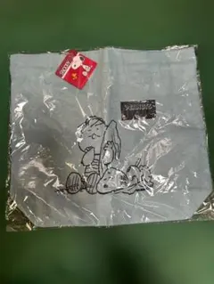 【新品】スヌーピーメイト コットントート(ブルー)PEANUTS