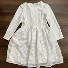 GREEN LABEL RELAXING ワンピース 125cm ホワイト