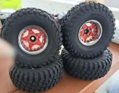 RC クローラー用タイヤ ホイール 4本セット BFGoodrichのサムネイル