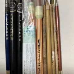 マルヤ ぺんてる他画筆セット 複数サイズ10本