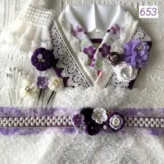 髪飾り　重ね衿　刺繍半衿　レース半衿　レース帯揚げ　付け袖　他　全11点セット