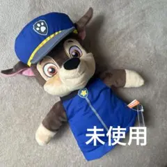 【新品未使用】パウパトロール　チェイス　パペット　ぬいぐるみ