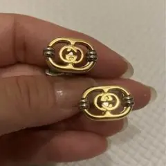 GUCCI グッチ　カフス　ゴールド　シルバーのサムネイル