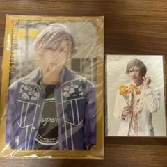 A3！ エーステ クリアファイル フォーライ ブロマイド 摂津万里 水江健太