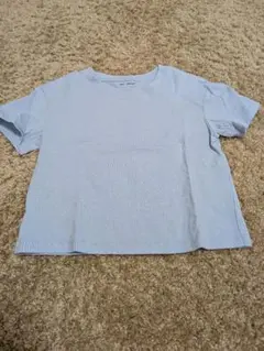 GU 半袖Tシャツ 140cm ライトブルーのサムネイル