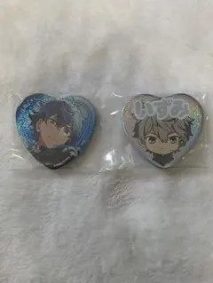 一番くじ　あんさんぶるスターズ　H賞　ハート型缶バッジセット　瀬名泉