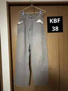 KBFグレー デニム パンツ サイズ38