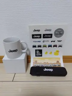 Jeep マグカップ ステッカー カトラリー セット
