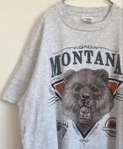 SANSEGAL USA製 Tシャツ　vintage used 古着　熊　クマ