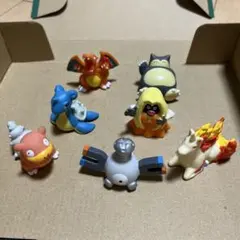 ポケモン指人形　7体セット　コイル　カビゴン　ルージュラ　リザードン　他