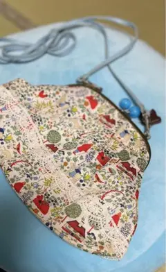 ハンドメイドがま口ポシェット