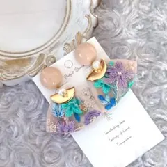 ハンドメイド イヤリング