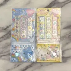 【匿名配送】しずくちゃん キラキラおはじきシール ポップアップ セット