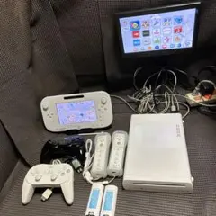 Wii U 本体32GB F818.M395 PROコントローラー2本付き