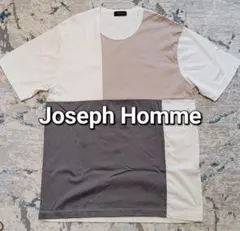 JOSEPH HOMME クレイジーパターン Tシャツ Uネック 48サイズのサムネイル