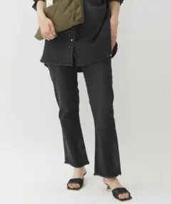 plageプラージュHealthy denimDENIM FLAREパンツ