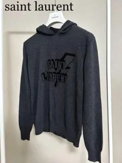 美品✨希少✨サンローランパリ スタッズ　スウェット トレーナー ブラック 黒 wine-king_6777700000000469