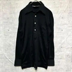 プレイボーイ 長袖 ポロシャツ ロゴ　コットン　シンプルコーデ