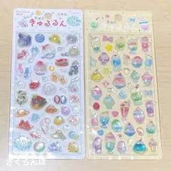 【新品】BGM ビージーエム　夏限定 きゅるるんシール ③のサムネイル