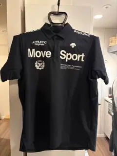 DESCENTE MoveSport限定復刻　ポロシャツ　黒　L（6,930円）のサムネイル