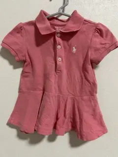 Burberry Baby ポロワンピース ピンク 18M - メルカリ