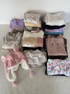 女の子服まとめ売り 95cm ワンピース・パジャマ・セットアップなど13点セット