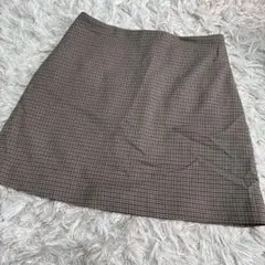 【H&M】チェック柄タイトスカート