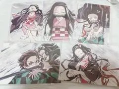 鬼滅の刃 全集中展 幕間画 アイキャッチポストカード 5点セット まとめ売り